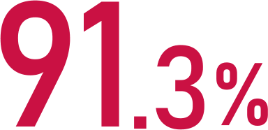 91.3%